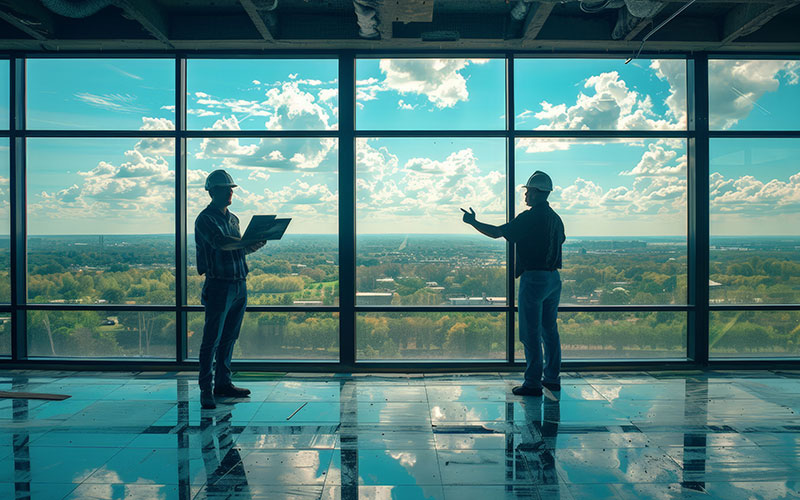 Window film for commercial properties